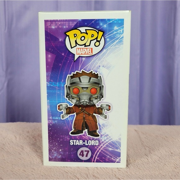 Funko POP! Guardians Of The Galaxy Star Lord Figure #47 - Picture 2 of 5